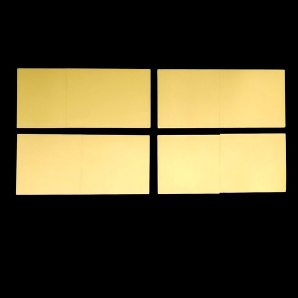 George Bush For President 1988 Presidential Campaign Bumper Sticker Lot Of 4 NOS - Picture 2 of 6